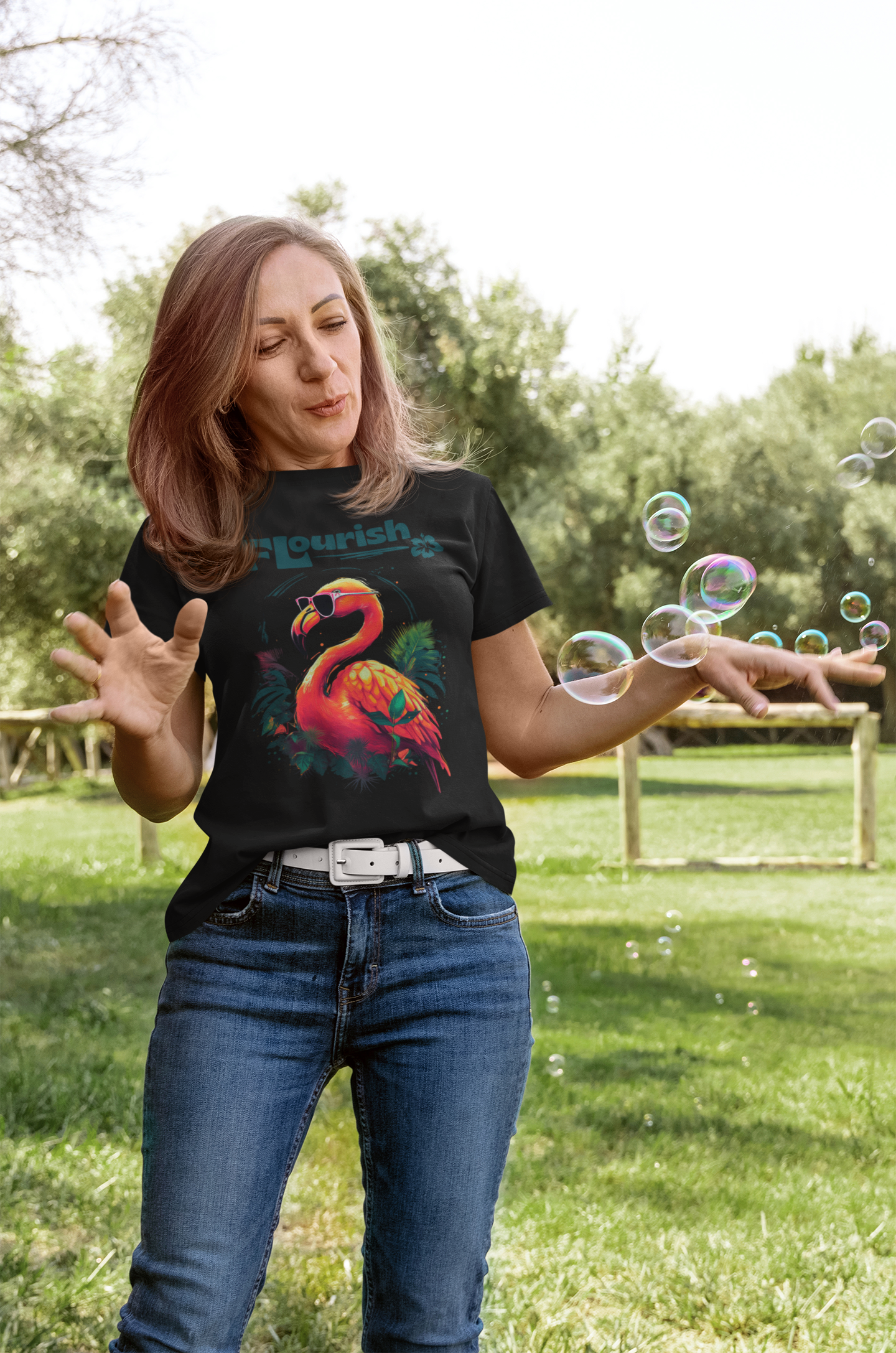 Flamingo Shades - Flourish Clothing Co