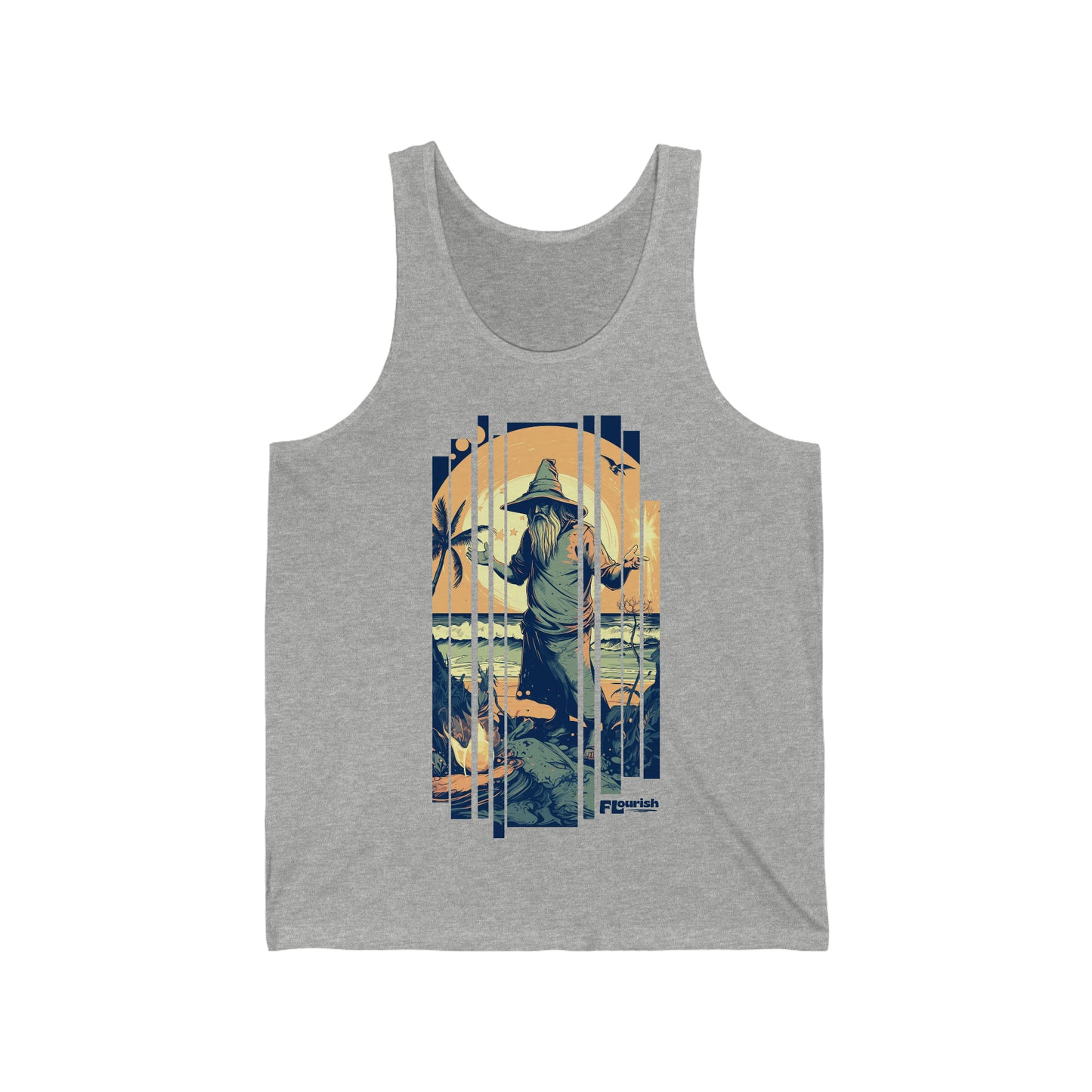 Hippy Wizard Tank - Flourish Clothing Co