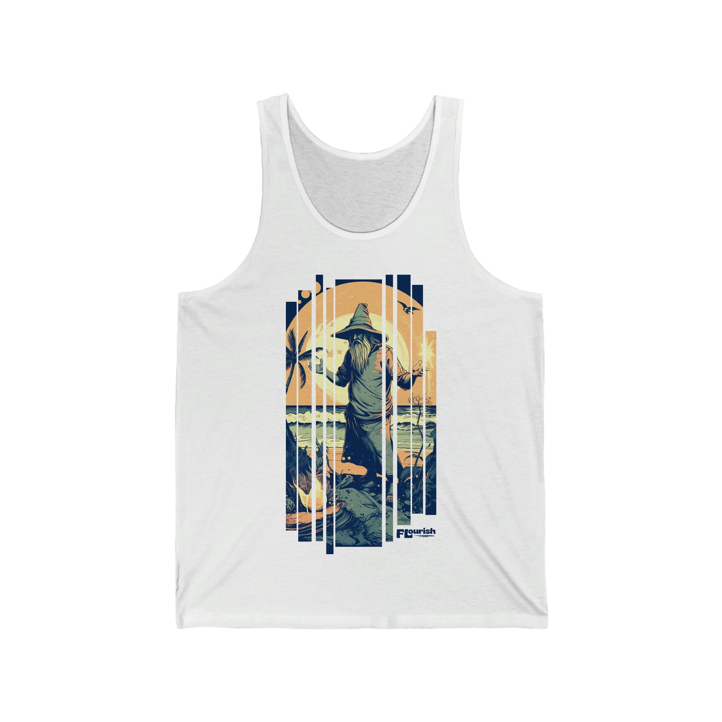 Hippy Wizard Tank - Flourish Clothing Co
