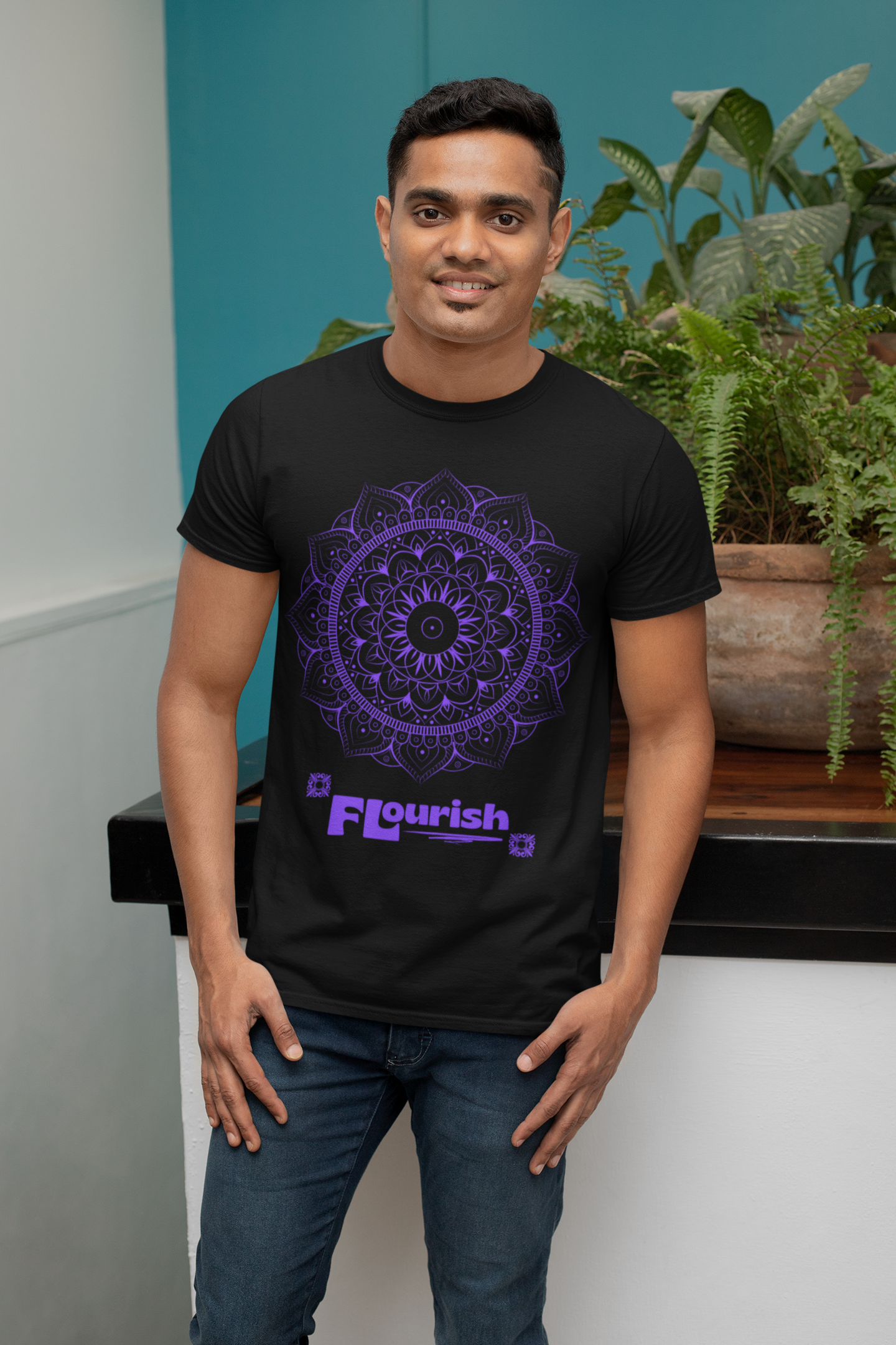 Purple Maze - Flourish Clothing Co