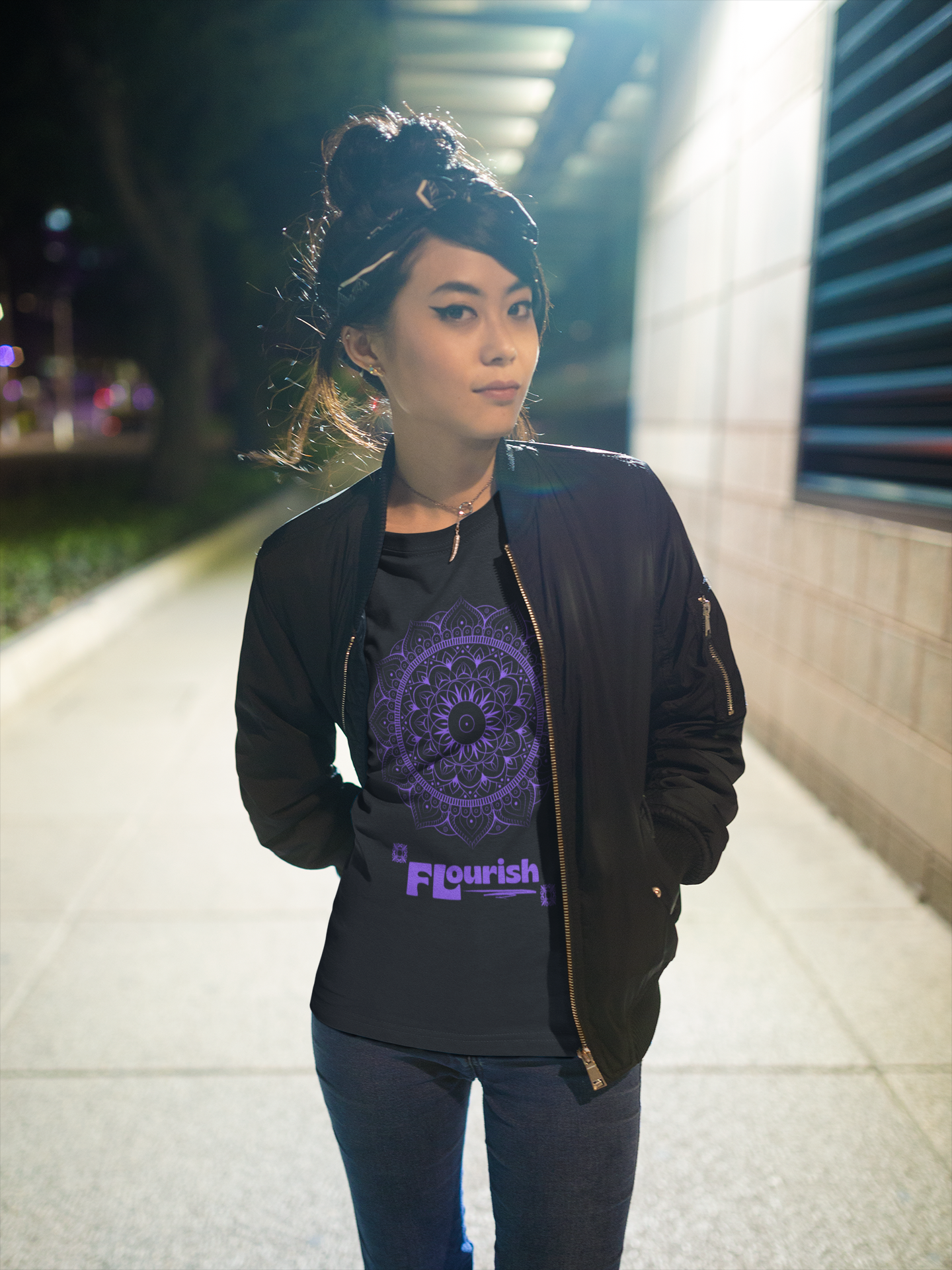 Purple Maze - Flourish Clothing Co